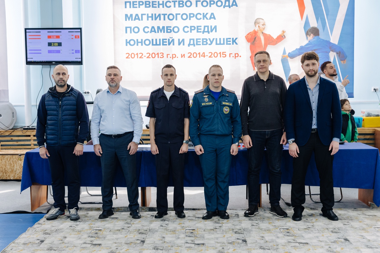 Вячеслав Евстигнеев принял участие в открытии турнира по самбо в Магнитогорске