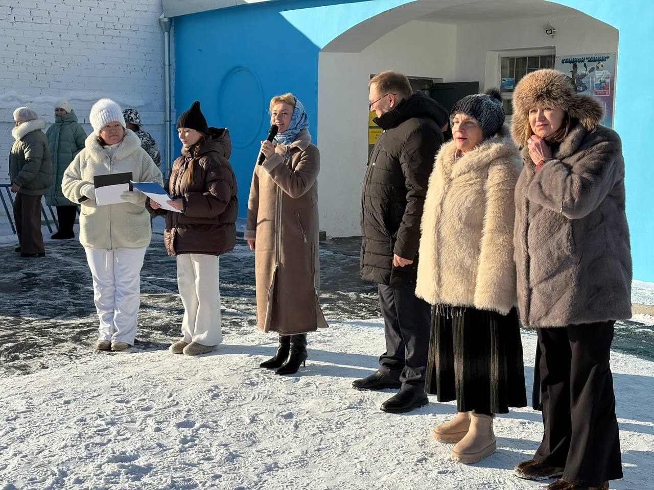 Наталья Никанорова посетила фестиваль «Профсоюзы на льду-2026»