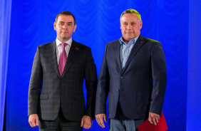 Председатель Законодательного Собрания области Александр Лазарев провел публичный отчет о деятельности областного парламента в Озерске