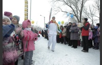 В поселке Федоровка состоялось торжественное открытие нового хоккейного корта