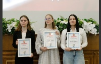 Вручение благодарностей оргкомитету и волонтерам турнира "Мы верим в каждого!"
