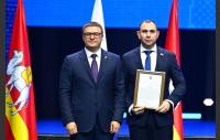 Награждение губернатором Алексеем Текслером депутатов Законодательного Собрания седьмого созыва