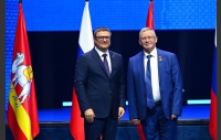 Награждение губернатором Алексеем Текслером депутатов Законодательного Собрания седьмого созыва