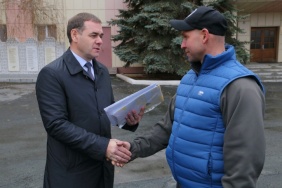 Александр Лазарев принял участие в отправке гуманитарной помощи в ДНР