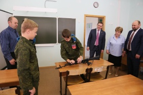 Александр Лазарев: Одна из важнейших задач, которая сегодня стоит перед учреждениями образования – это патриотическое воспитание учащихся