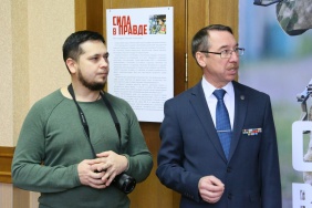 В Законодательном Собрании открыта выставка «Сила в правде»
