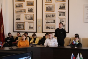 Александр Лазарев встретился со студентами Южно-Уральского  государственного аграрного университета