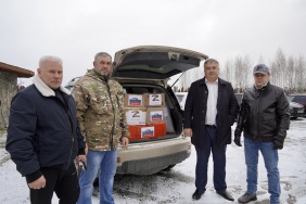 Груз гуманитарной помощи отправился на Донбасс