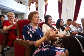 Церемония вручения премий в сфере социальной защиты населения