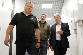Рабочая поездка первого заместителя председателя Законодательного Собрания Дениса Моисеева в поселок Бектыш Еткульского района