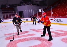 VII Сретенский турнир по хоккею с мячом в валенках на кубок митрополита Челябинского и Миасского