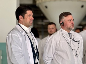 Выездное совещание на производственной площадке продовольственной компании ООО «Ресурс»