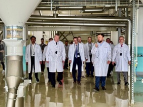 Выездное совещание на производственной площадке продовольственной компании ООО «Ресурс»