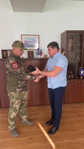 Александр Решетников помог бойцам в зоне проведения спецоперации